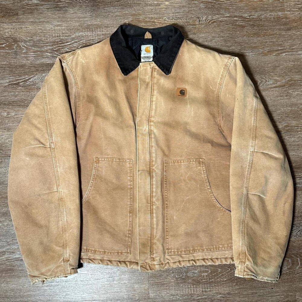 Vintage J22 Carhartt Detroit Jacket Made in the USA Workwear Mens Size XL